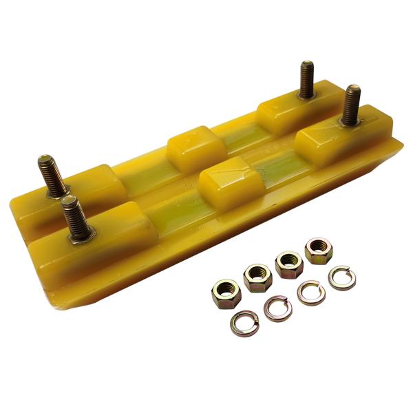 2411112 Polyurethane Rubber Block / Track Shoe Milling Machine Spare Parts 3