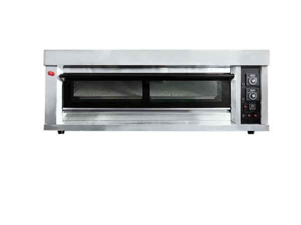 1-layer 2 Tray Stainless Steel Bakery Oven Electric 0.1kw 220V Commercial Baking