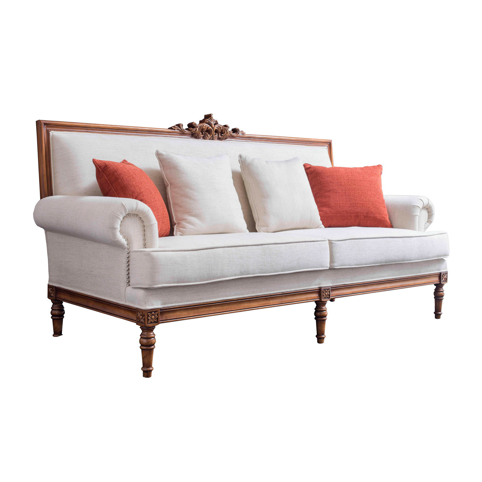 Hotel Sofas Leather upholstered in fashion design with Ash wood legs for Reception furniture made by China sofa factory