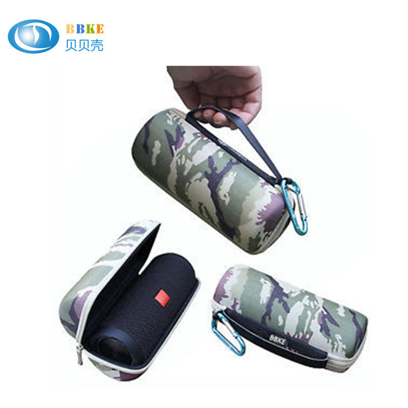 EVA Foam Bluetooth Mini Speaker Case , Camo EVA Travel Case With Zipper