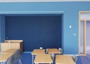 China Classroom Acoustic Sound Absorbing Wall Panels , Studio Acoustic Panels Anti Static on sale