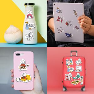 Reel Screen Printing Custom Waterproof Stickers Embossing PVC Wall Stickers