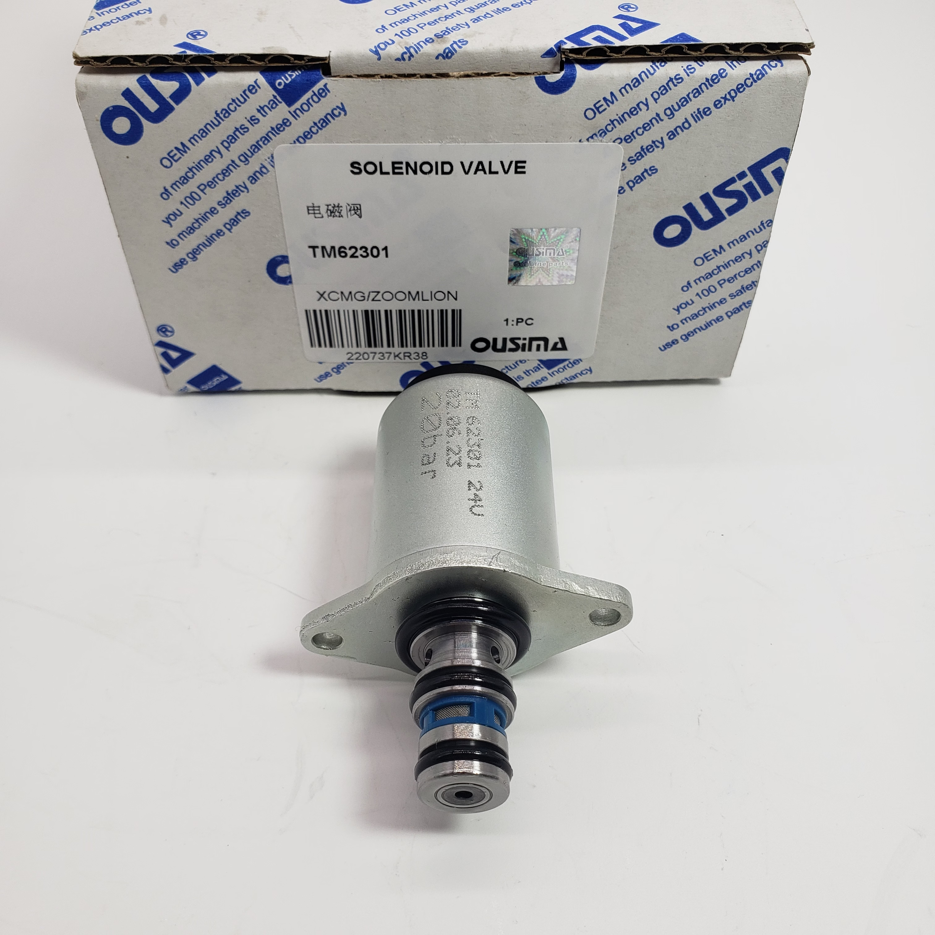 TM62301 20 Bar Proportional Solenoid Valve For XCMG ZOOMLION