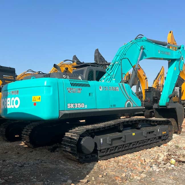 35 Tons Used Kobelco SK350LC Crawler Excavator With 1.6m³ Bucket Capacity
