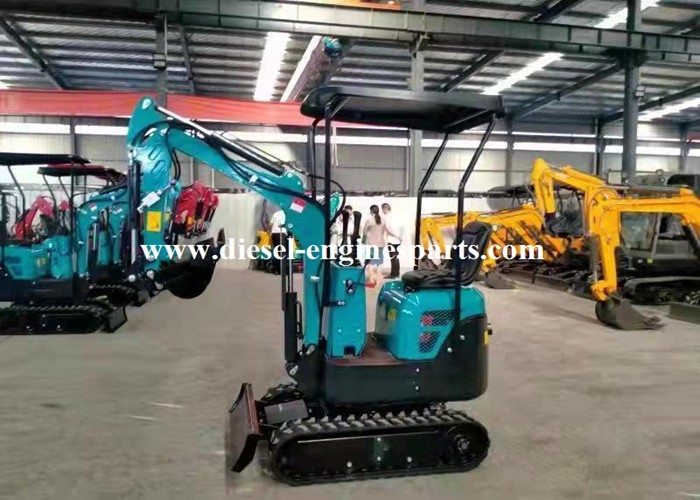 3500kg Mini Excavator Machine Steel ISO Small Digging Machine