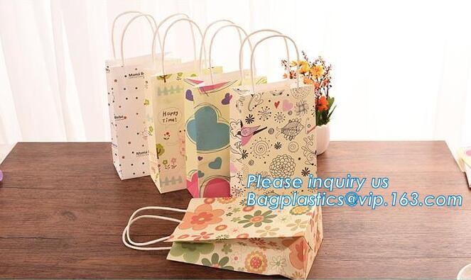 Cheap Customized Pink Printed Paper Shopping Bag For Clothing and Gift,Recycled Luxury Paper Bags & Retail Carrier Bags