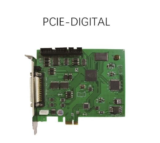Blue And Green PCB Laser Control Card With PCIE Card Slor Controller