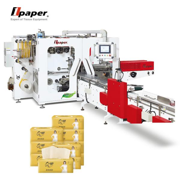 120-160L/min Air Consumption V Fold Machine for Facial Tissue Napkin Paper