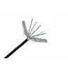 Buy cheap 4 Pairs Stranded Data FTP Cat6 Outdoor Cable , 0.57mm Solid Copper Ethernet from wholesalers
