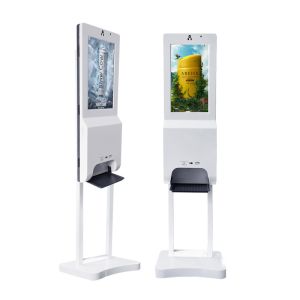 Hand Sanitizer Dispenser 5ms TFT Wifi Digital Signage