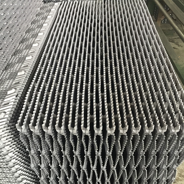 Cross Flow Cooling Tower Fill Media Replacement PVC Cooling Tower Fills