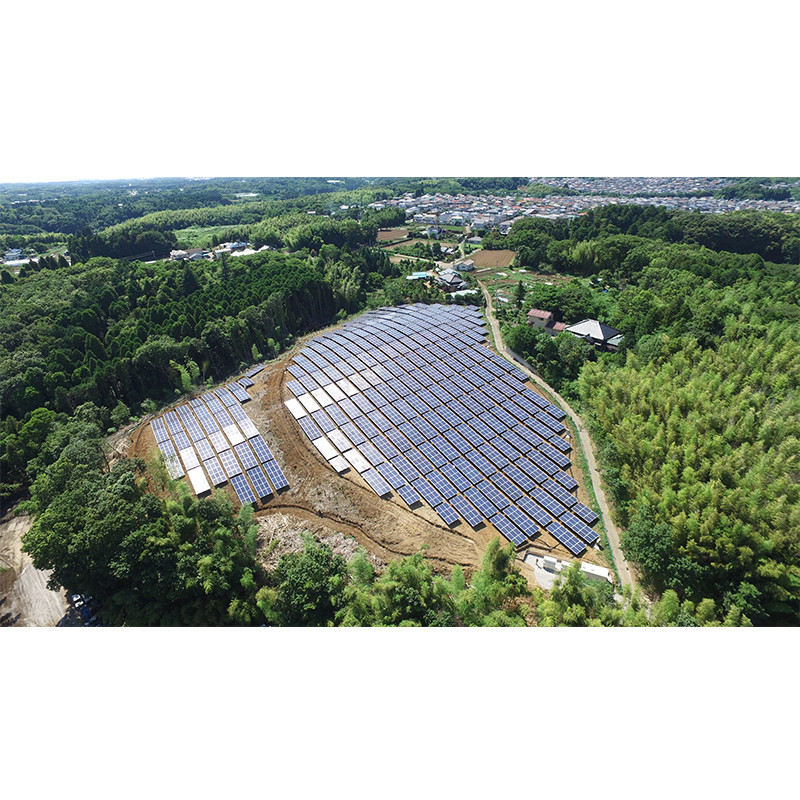 ISO Lightweight Galvanized Steel Ground mounted PV Systems solar bracket solar structure