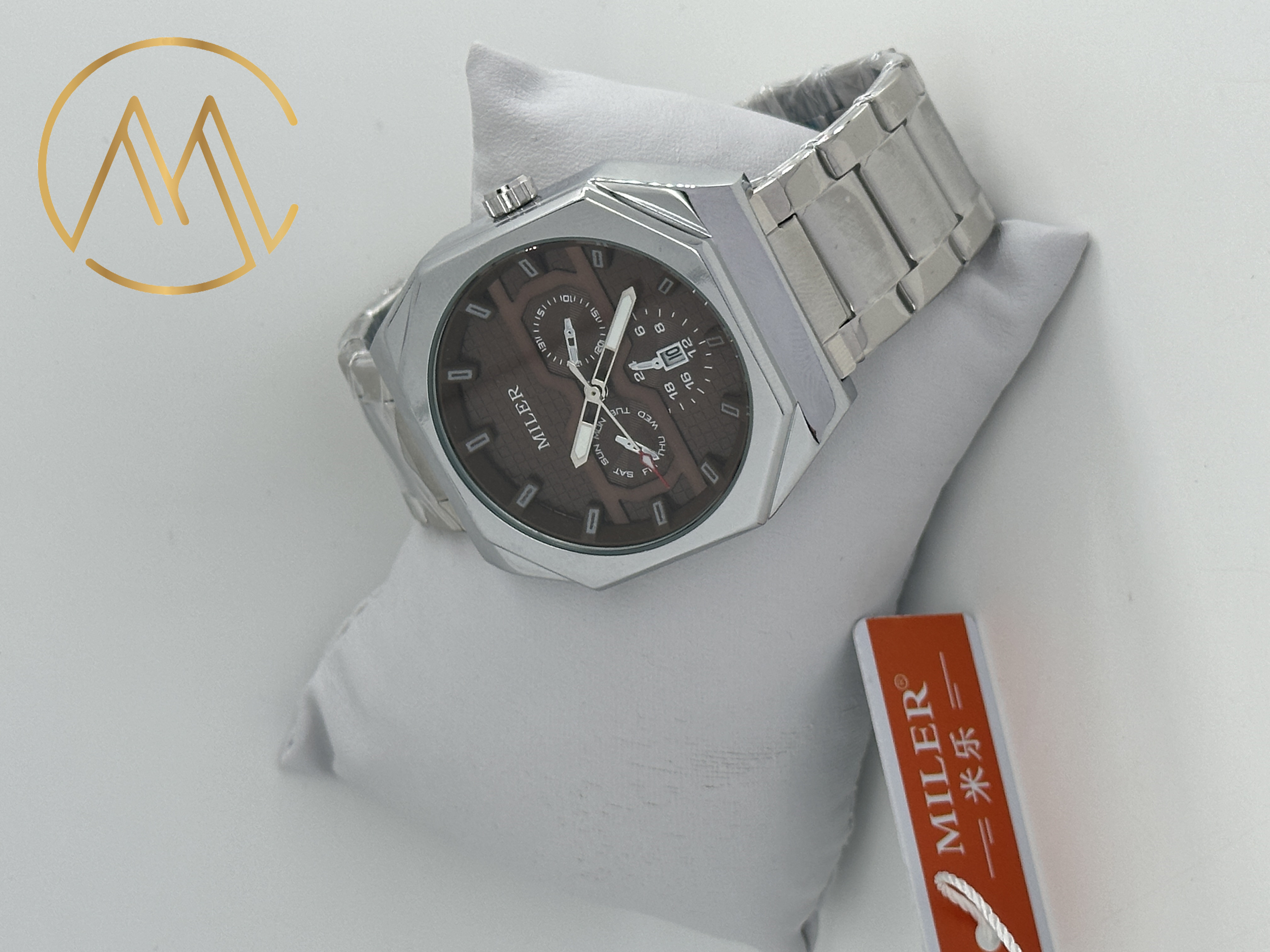 Luxury Women Fashion Casual Gift Watches Women′ S Quartz Clock Man Leather Strap Sports Wrist Watch
