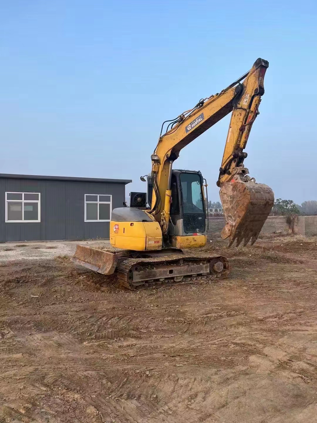 Good Condition Used Komatsu PC78 Excavator Fuel- Durable Second-Hand Mini Excavator