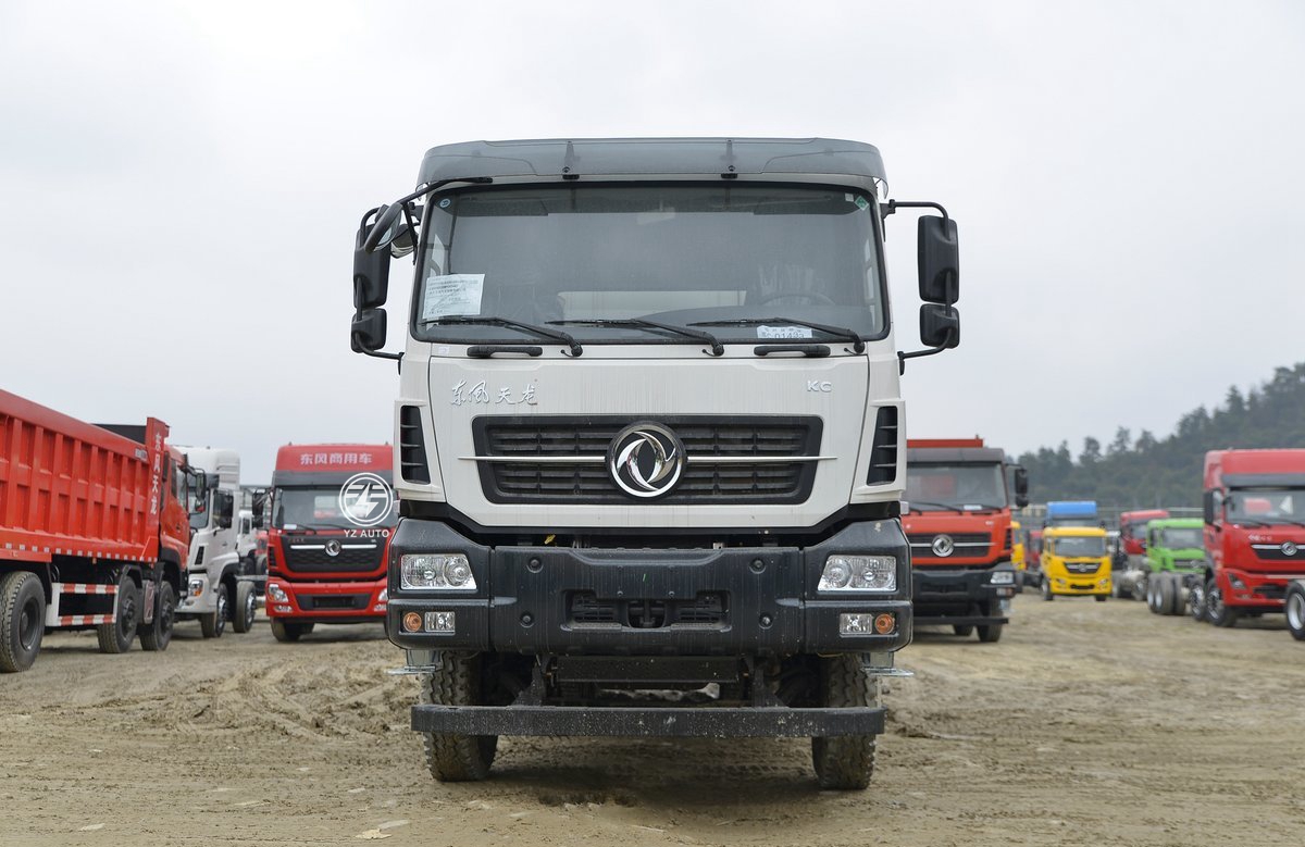 350hp Left Hand Drive 10 Wheel Dongfeng 6X4 Tipper Truck For Sand And Gravel Dumping