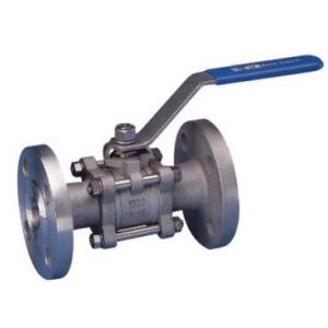 China 1/4 - 4 Size Floating Type Ball Valve Flanged End 3PC With ISO Mounting Pad on sale