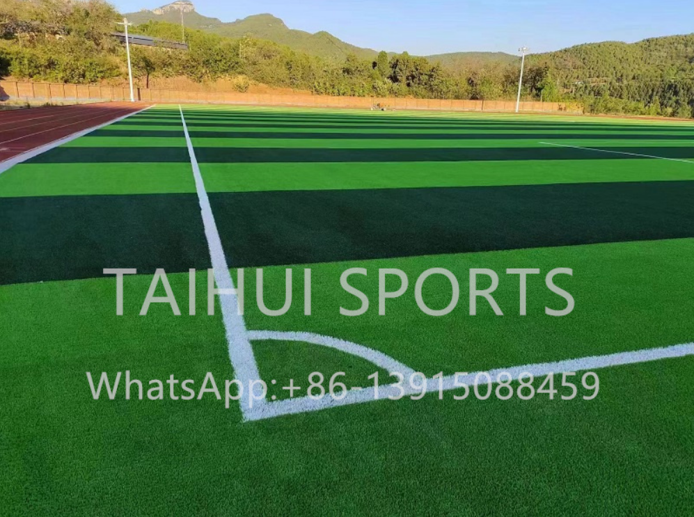 30-70kg/m3 Shock Pad Patterned Poly Ethylene Friendly-Environment for Soccer Field/Golf Field/Rugby Field/Hockey Field