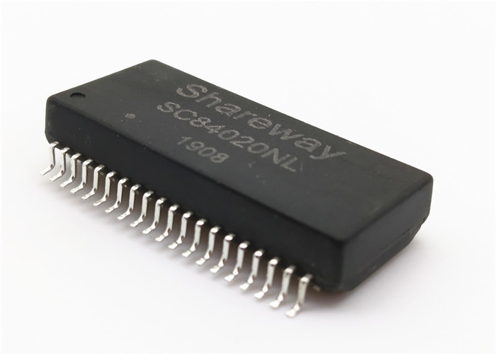 SMD 10GBASE-T 24-Pin Single Port Isolation Module TG10G-S101NJLF PoE/PoE+ transform