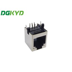 Shielded Rj11 Jack Connector Modular Block Interface 6P6C Without Filter