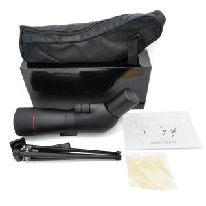 16-48X65 Professional Spotting Scope Angled With Tripod