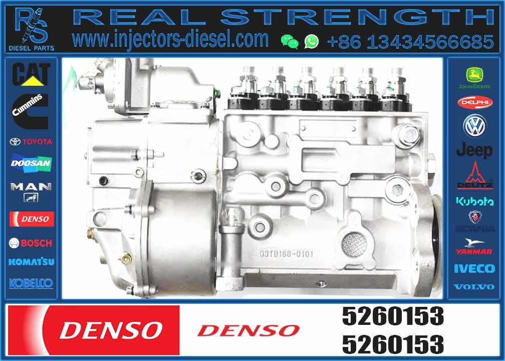 High Quality Fuel Injection Pump For Cummins L360 20 Engine Parts Excavator Spare Part 6P1168A 5260153 4944742 100113016