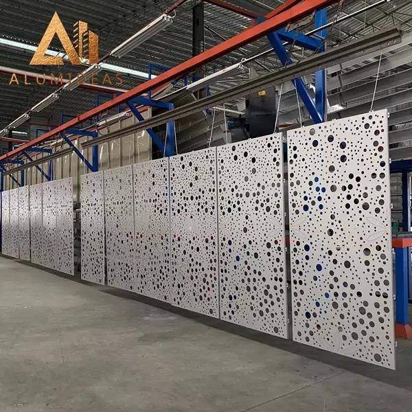 Decorative Metal Privacy Fence Panels