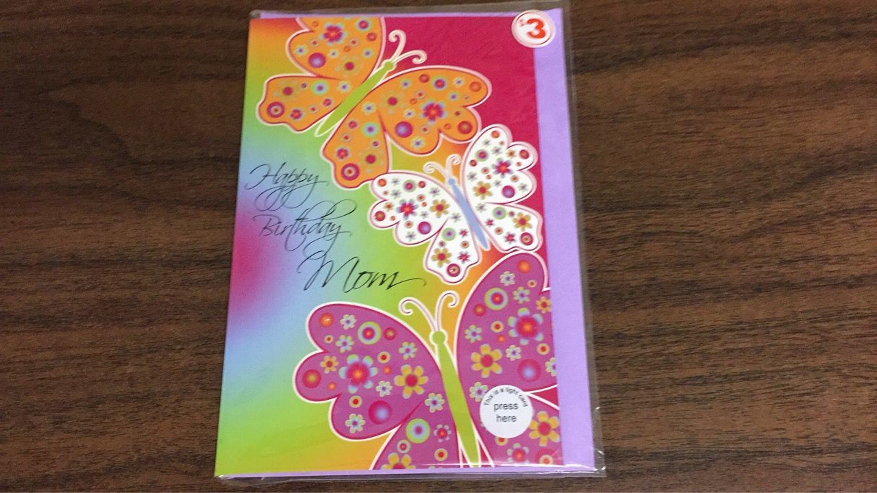 Art Paper Music Greeting Christmas Card Sticker With 2 Sides Printed