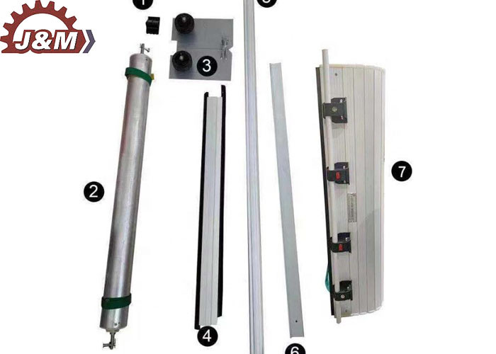 Fire Truck Parts Aluminium Alloy Slide Up Shutter 2000*2000