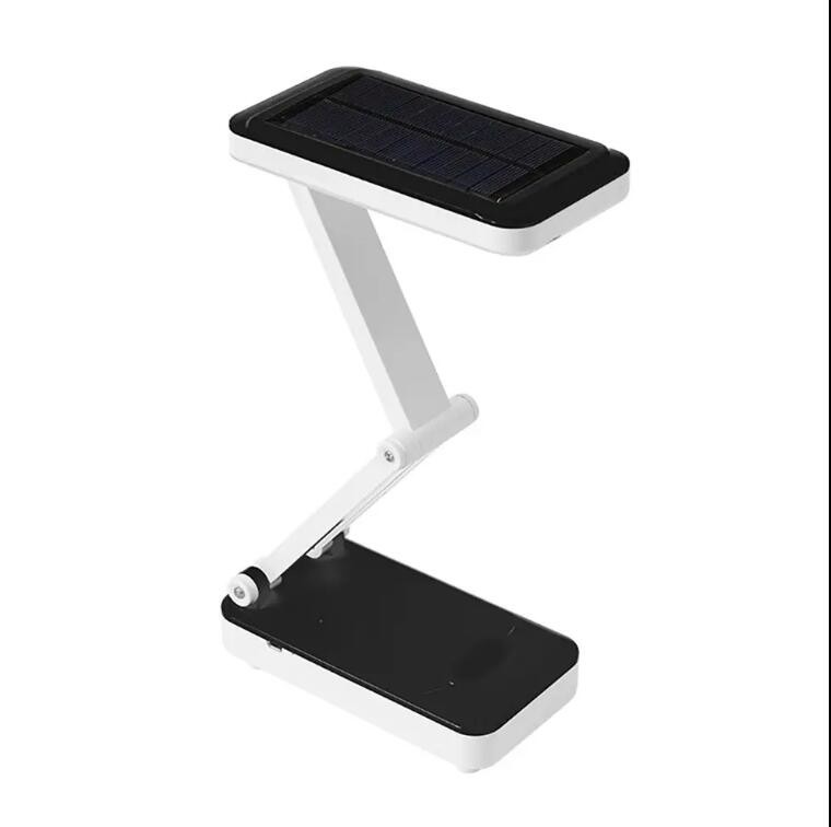 24LED Touch Sensor Dimmable Solar Table Lamp Rechargeable Foldable Solar Desk Lamp