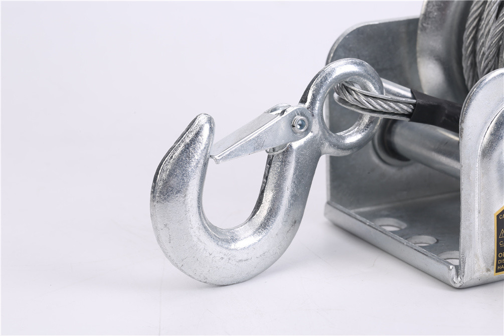 Reversible Ratchet 600LBS Stainless Steel Hand Winch With Handbrake