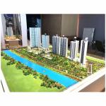 Modern Mixed Architectural Scale Model Office Building Architectural Model 1:100