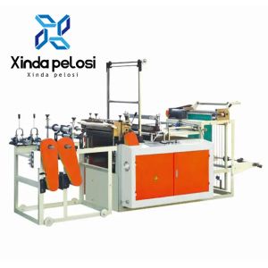 Automatic PE Biodegradable Plastic Carry Bag Making Machine 220V