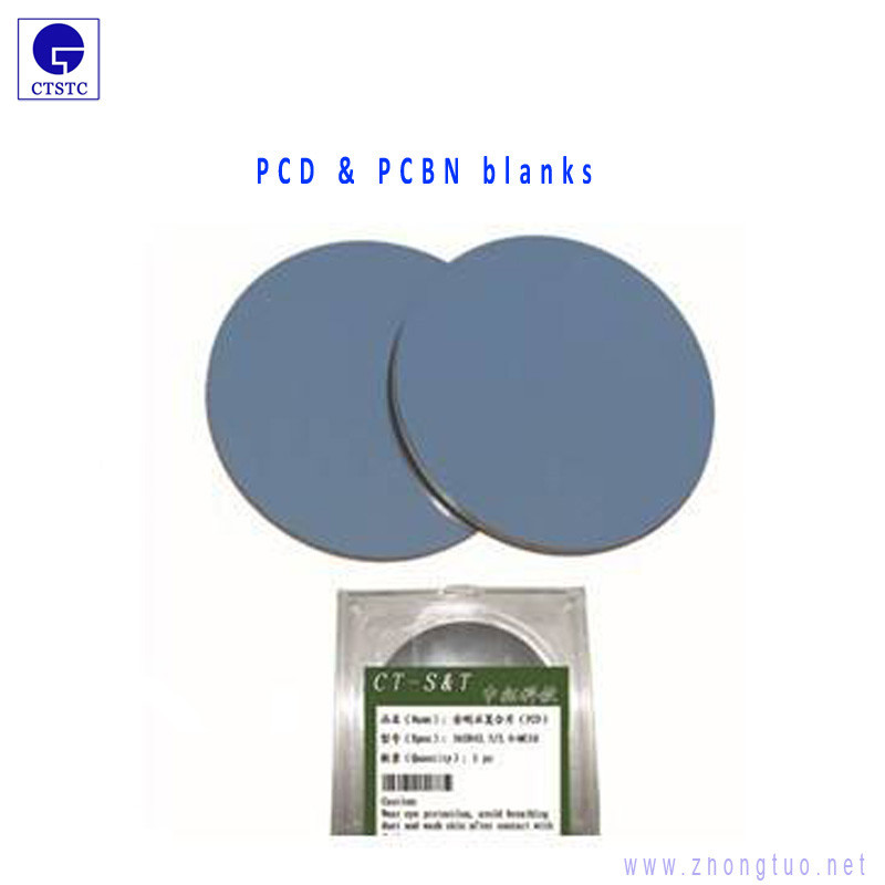 CT-S&T PCD Cutting Tool Blanks High Hardness For Nonferrous Metal Nonmetal Wood