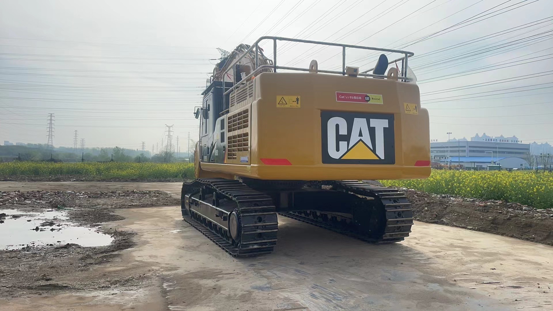 Used CAT 349D Heavy Excavators Quarrying 49Ton Caterpillar Construction Digger