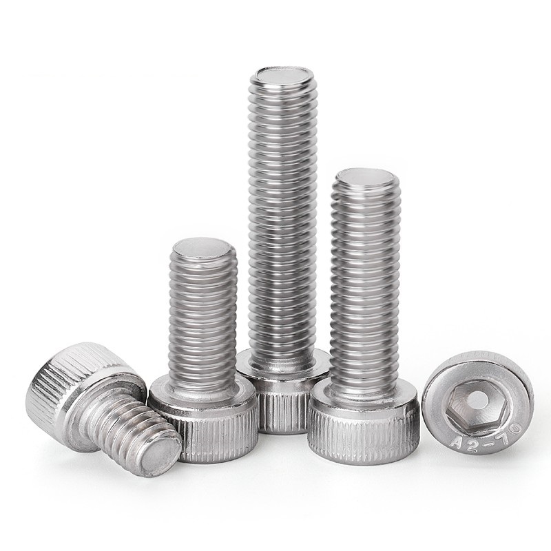 Mechanical Stainless Steel SS 304 316 316L Cylindrical Head Hexagon Hex Socket Allen Key Bolt DIN912