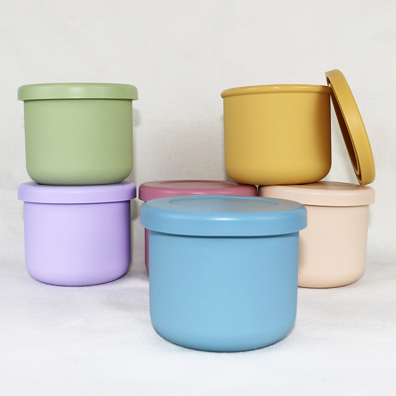 Multi Functional Silicone Bowl Set , Silicone Containers With Lids BSCI CE Certified