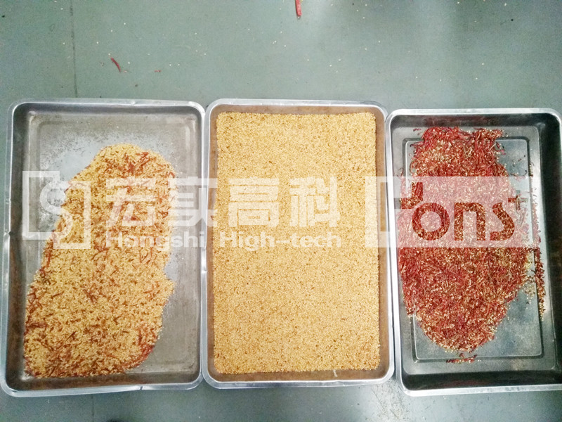 High Performance RGB Camera Color Sorter For Chili Seeds With Ten Chutes
