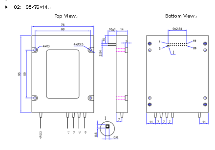 1*4 Optical Switch - Multi Channel Optical Switch