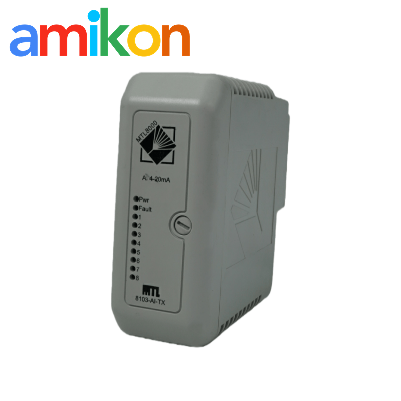 GE 8103-AI-TX 8 Channel Analog Input Module with 16 bits Resolution and 0.05%