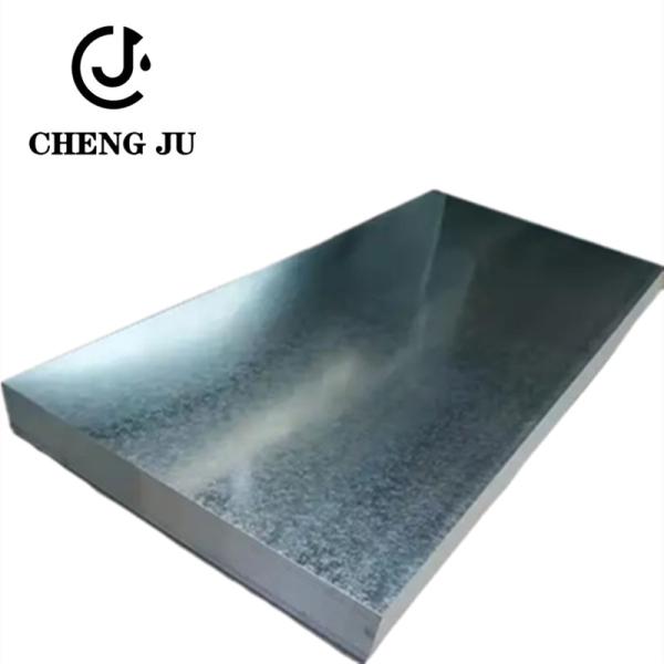 Galvanized Steel Sheet Plate 0.12-3mm Hot Dip Cold Rolled Durable Zinc Coating