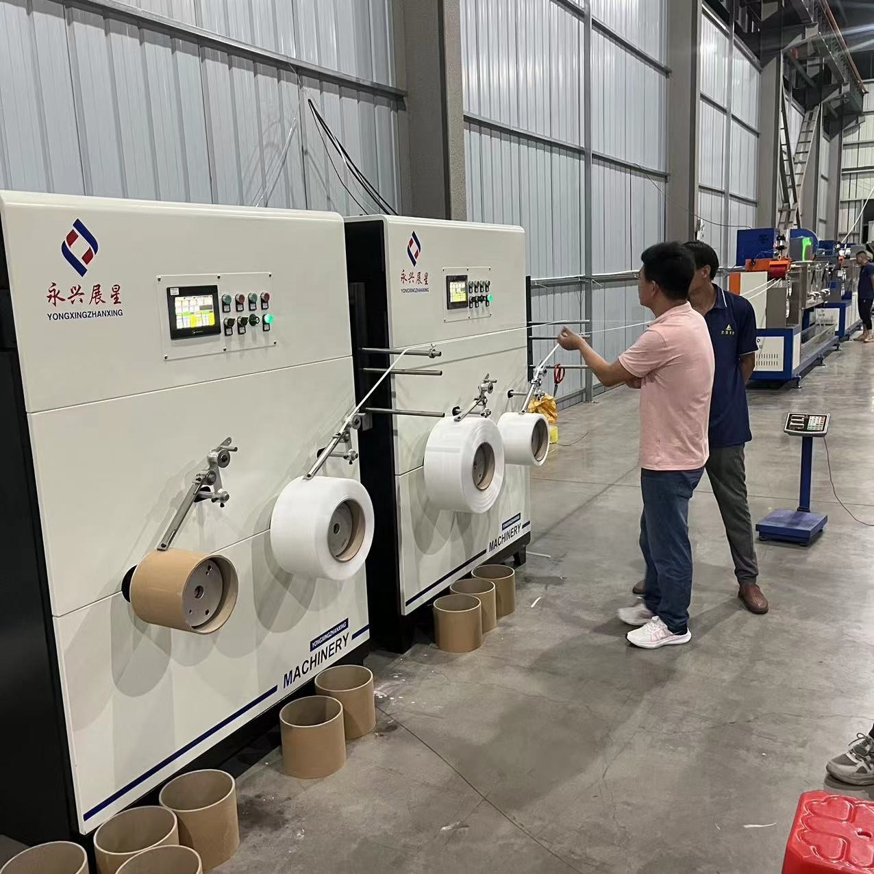 5-19mm Width Band Production Line for PP Material Packaging Straps