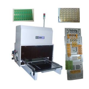 High Speed PCB Die Punching Machine FPC Curve Cutting Without Strees