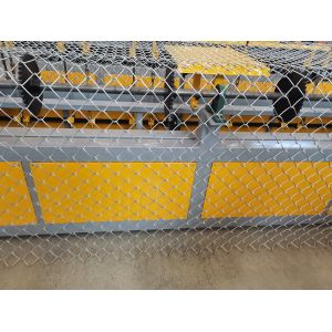 Multi Functional Automatic Chain Link Fence Machine Quick Setup 150㎡/H