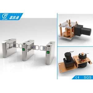 Biometric Entrance Gate Security Systems , Durable Turnstile Barrier Gate