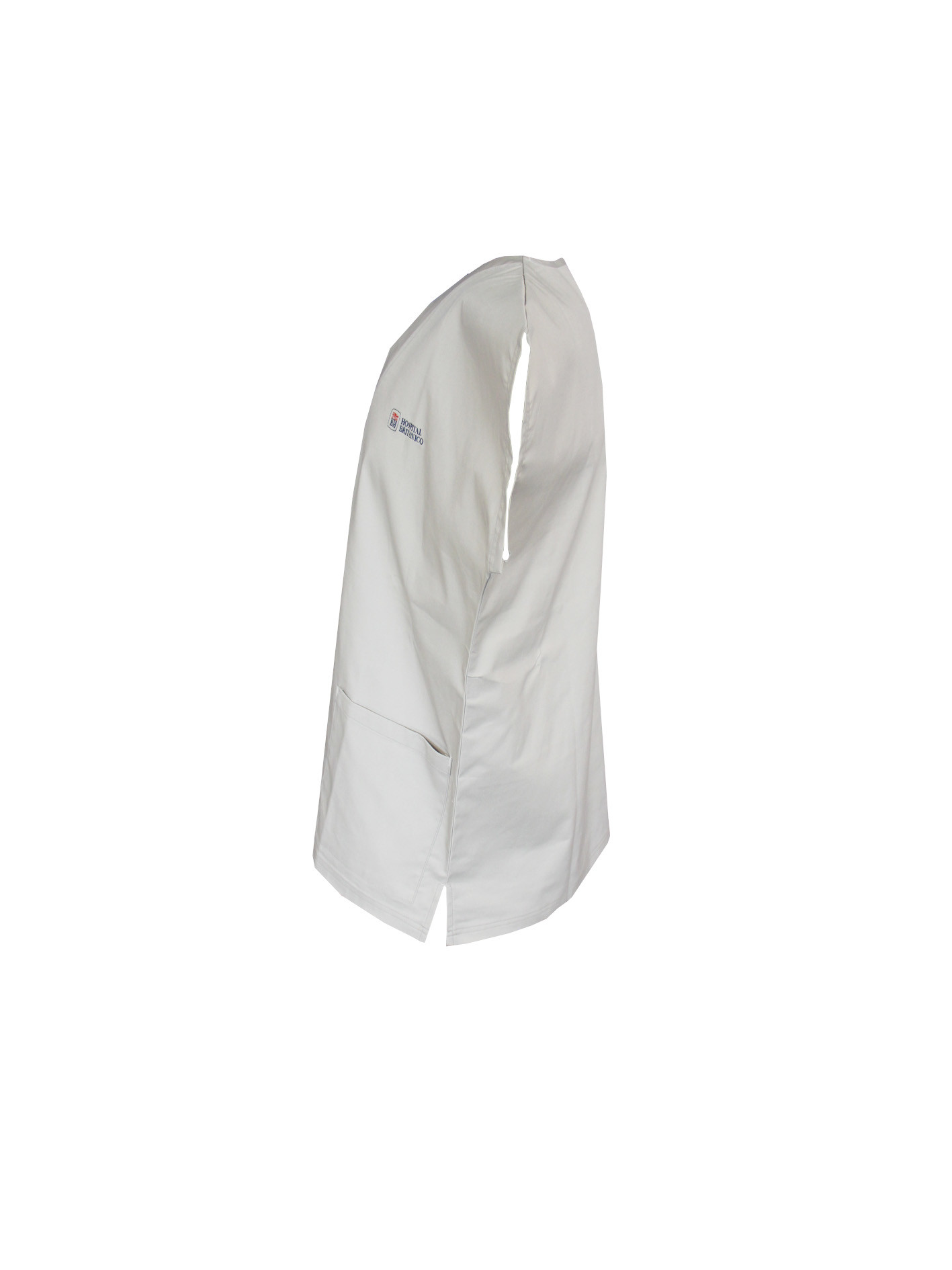 160 GSM Sleeveless Scrub Vest 65% Polyester 35% Cotton Anti Stain Anti Oil