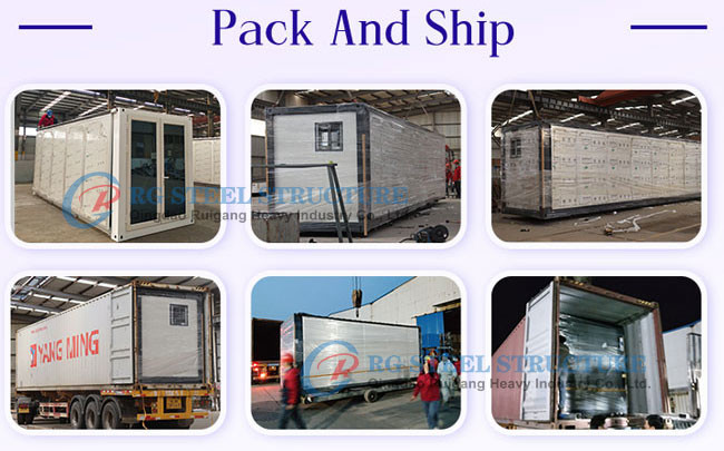 Prefabricated Expandable Container House 40ft Container Home