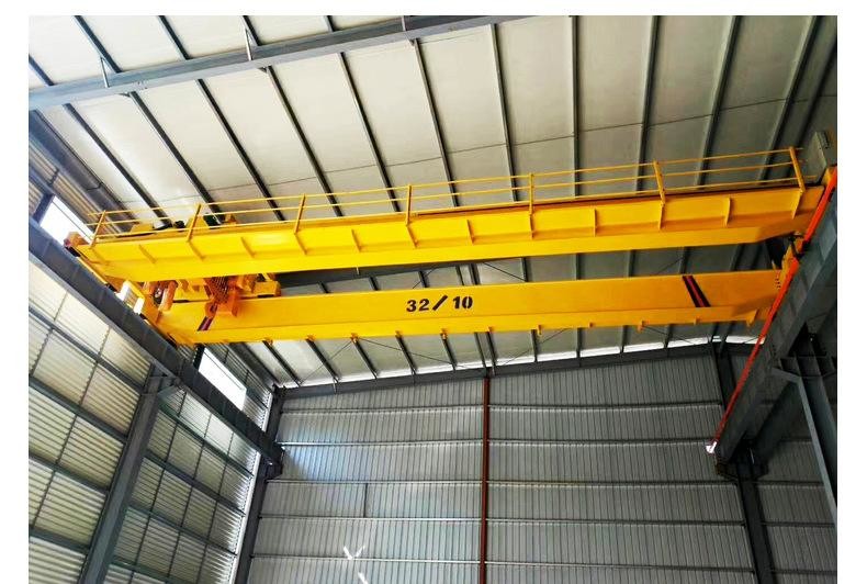 30 Ton Top Running Double Beam Bridge Crane Indoor Overhead Crane