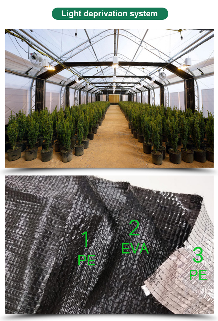 Greenhouse Grow Tent for Single-Span Agricultural Greenhouses and Indoor Growing