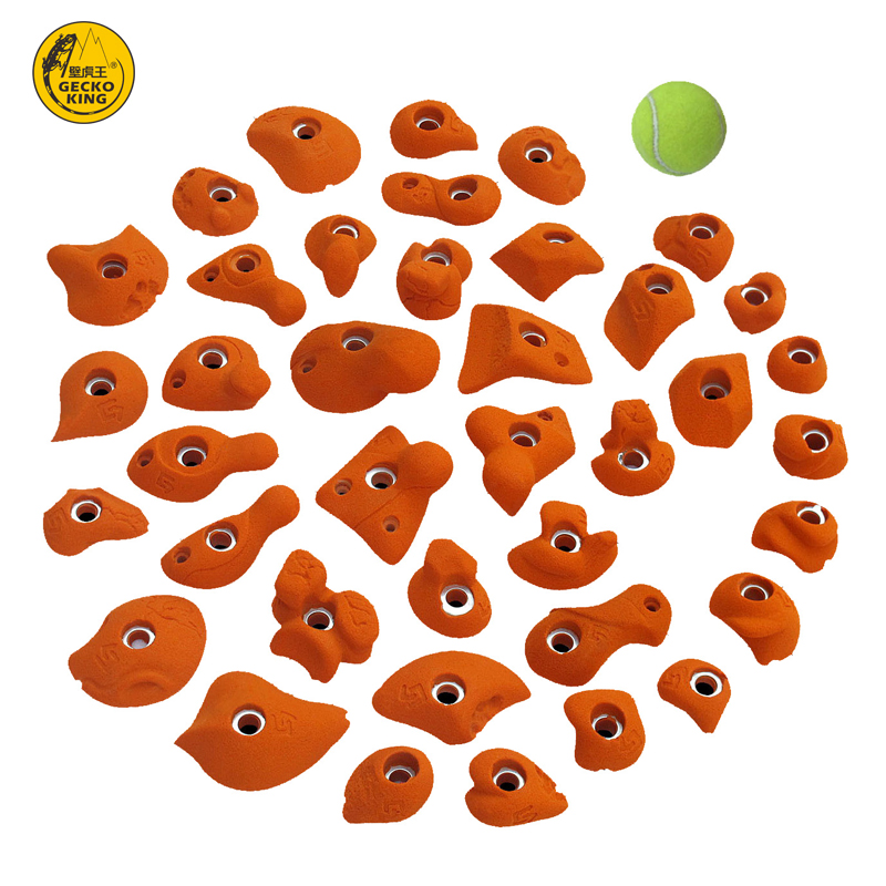 GeckoKing Extra Large Polyurethane Artificial Rock Holds and Fast Delivery for Climbing