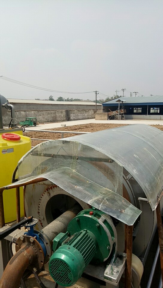 Rotary Drum Micro Filter for Industrial Wastewater Filtration Capacity of 5-500cbm/hr